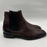 Cavalli Class by Roberto Cavalli Men's Leather Chelsea Boots in Brown Size 43 Roberto Cavalli