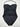 La Blanca Black Island Goddess Bandeau One-Piece Womens Swimsuit Size 6 La Blanca