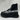 Alexander McQueen Tread High Top Graffiti logo Boot in Black leather Size 40 Alexander McQueen