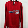 Designs Untitled Men pullover fleece Red Sweatshirt Size XXL Designs Untitled