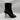 Women’s GIANVITO ROSSI 85mm Napa Peep-Toe Side Zip Booties Black Leather Size 38 GIANVITO ROSSI