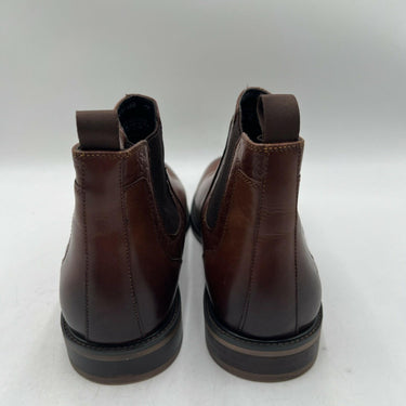 Men’s Robert Graham Breton Chelsea Brown Leather Ankle Boot Size 11 Robert Graham