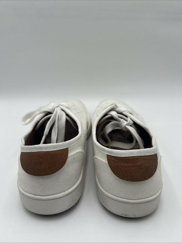 Men’s Steve Madden Fenta Low Top Lace Up Sneakers White Size 8.5M Steve Madden