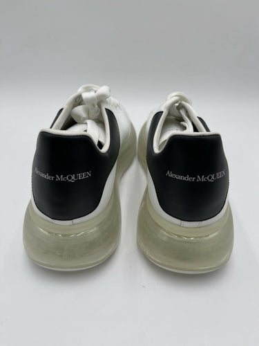 Alexander McQueen Oversized sneaker transparent sole black heel tab Size 44 Alexander McQueen