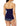 Anne Cole Women's Solid Twist Front Shirred Bandeau Tankini Swim Top, Navy, XL Anne Cole