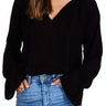 Amuse Society Woman's Pebble Woven Black size M Amuse Society