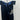Alex Evenings Velvet Off Shoulder Beaded Gown Formal Navy Blue Maxi SIZE 12 Alex Evenings