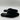 Men’s DOLCE & GABBANA Black Viscose Velvet Slides Flat Mules Size 6 UK Dolce&Gabbana