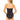 Anne Cole Women's Solid Twist Front Shirred Bandeau Tankini Swim Top, Navy, XL Anne Cole