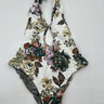 Maaji One Piece Swimsuit Reversible Halter Floral Paisley Keyhole Multi M Maaji
