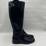 Women’s Cole Haan Harrington Grand Riding boots in black leather Size 8B Cole Haan