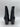 Vince Camuto Gilemini Faux Leather Stacked Heel Mid-Calf Boots Size 7.5 M Vince Camuto