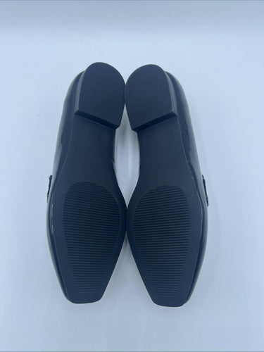 Women’s Steve Madden Romik Slip On Loafers Black Patent Size 6 Steve Madden