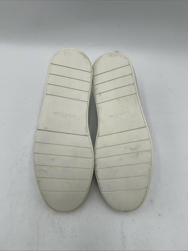Vince Blair 5 women's white perforated leather slip-on sneakers Size 6