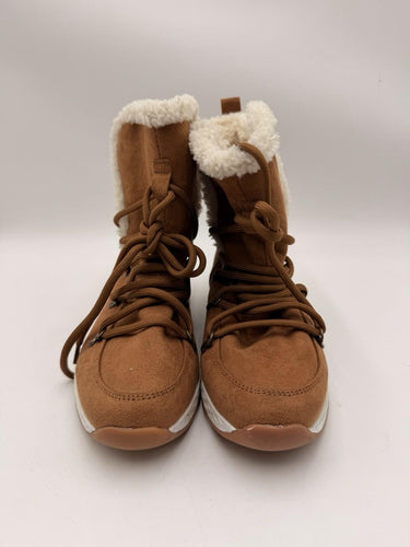 Womens Urban Sport by J/Slides Oliver Waterproof Athleisure Bootie Brown Size 8M