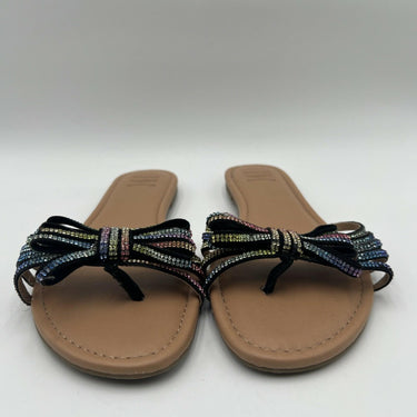 Womens Inc International Concepts Bowey Bling Flat Sandals Size 9.5M INC International Concepts