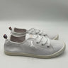 Sugar Genius White Canvas Lace Up Casual Sneakers Womens 8.5 Sugar