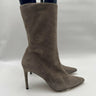 Women’s Alexandre Birman Gray Suede Side Zip Booties Size 41 Alexandre Birman