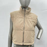 NWT Women’s Thread & Supply Full Zip Puffer Vest Color Brown Size XS Thread & Supply