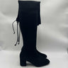 Women’s Stuart Weitzman Tieland over-the-knee Black Suede boots Size 7B Stuart Weitzman