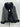 Vince Camuto Woman’s black and white plaid tweed cape Plush Faux Fur Trim Size 0 Vince Camuto