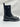 Men’s Moschino logo-print Black faux-leather Pull On boots Size 41