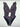 Malai Woman’s Bloomsbury Mushy one-piece swimsuit Dark Floral Ruffle Size M