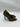 Salvatore Ferragamo olive green snakeskin embossed leather pump Size 9.5