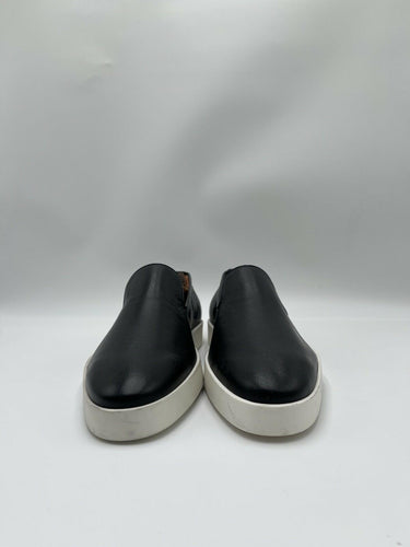 Men’s Santoni Atlantis slip-on loafers Black Leather Size 8