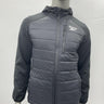 NWOT Men’s Reebok Full Zip Long Sleeve Puffer Jacket Color Black Size S Reebok