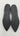 ROTHY’S “THE POINT” Gray Zebra Knit Pointed Toe Slip On Flats Womens Size 8 Rothy’s