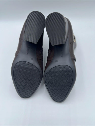 Women’s Kelly & Katie Flomis Bootie Brown Size 9.5W Kelly & Katie