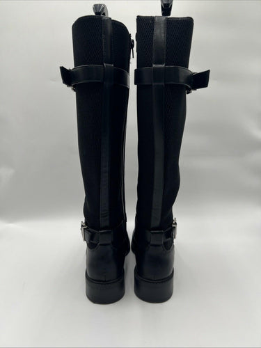 Kelly & Katie Women’s Sham Riding Boots Black Side Zip Size 9 M Kelly & Katie
