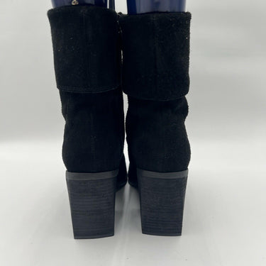 NWOB Blondo Selina Cuff Booties Black Size 10