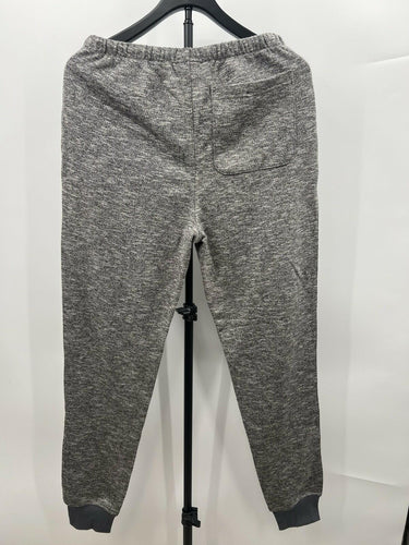 Champion Gray Heather Fleece Jogger Sweatpants Drawstring C Logo - S