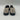Women’s Saint Laurent white leather penny tonal strap Monogram loafers Size 41 Saint Laurent
