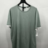 Vince Men’s sage green relaxed-fit mock layer t-shirt White Lining Size XL Vince
