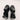 Prada Monolith Platform Black Brushed Leather Chelsea Boots Size EU 41 Wms 11 PRADA