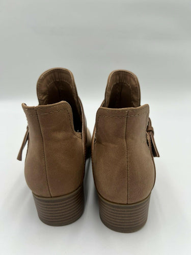 Wonderly Maeve Cognac Buckle Ankle Booties Womens Size 7 M