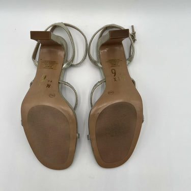 NWOB Women’s Mix No. 6 Aliciana2 Sandal Color Gold open toe Size 9.5M Mix No. 6