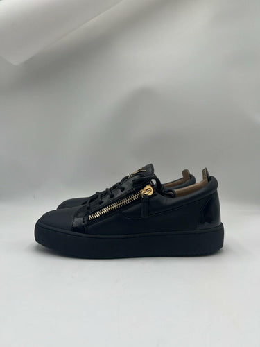 Giuseppe Zanotti Frankie low-top sneakers with gold-tone hardware Size 40.5