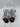 Valentino Garavani Rockstud metallic leather sandals in silver Size 37 Valentino