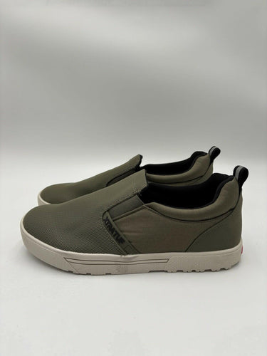 Men’s XTRATUF Topwater Olive Green slip-on shoes Size 9M