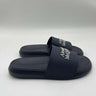 Alexander McQueen Womens Logo Pool Rubber Slides Sandals Navy Size 37 Alexander McQueen
