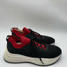 Prada Neoprene America's Cup Bold Sneakers in black and red Size 11 UK PRADA