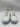Alexander McQueen Court Trainer sneakers white / metallic pink glitter Size 41 Alexander McQueen