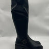 Vince Camuto Abrila Black Leather Buckle Over The Knee Boots Size 9.5M WC Vince Camuto
