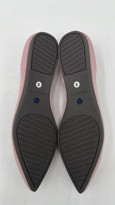 Rothy's The Point Pink Flat Slip on Pointed Toe Shoes Women's Size 9 Rothy’s