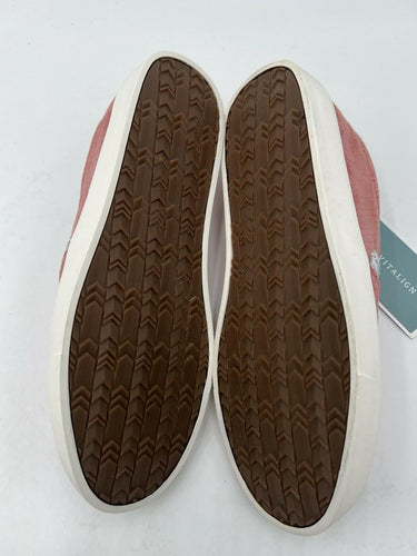 Revitalign Boardwalk Lea Blush Suede Slip On Sneaker Womens SIZE 9.5 B M Revitalign
