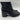 Women's Lucky Brand Quiniya Side Zip Ankle Bootie Black Leather Size 9.5M Lucky Brand